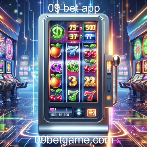 Descubra o Mundo das Máquinas Slot no 09 Bet App